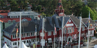 Royal Swedish Yacht Club in Sandham, Sweden